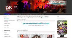 Desktop Screenshot of dk.goscino.pl