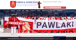Desktop Screenshot of goscino.pl